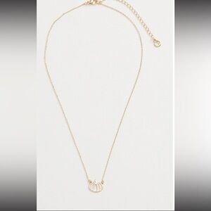 Pumpkin  Gold-Tone Necklace Maurice’s